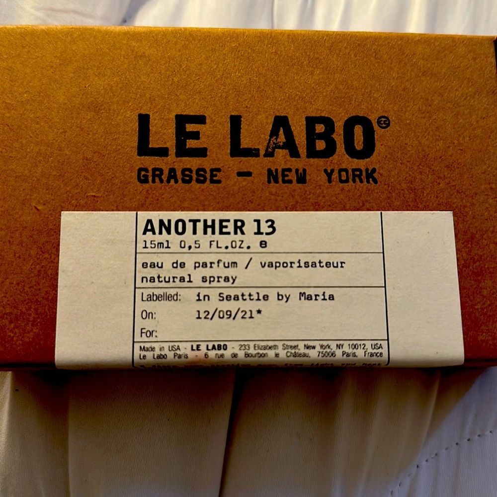 Another 13, 15ml eau de Parfum natural spray.
